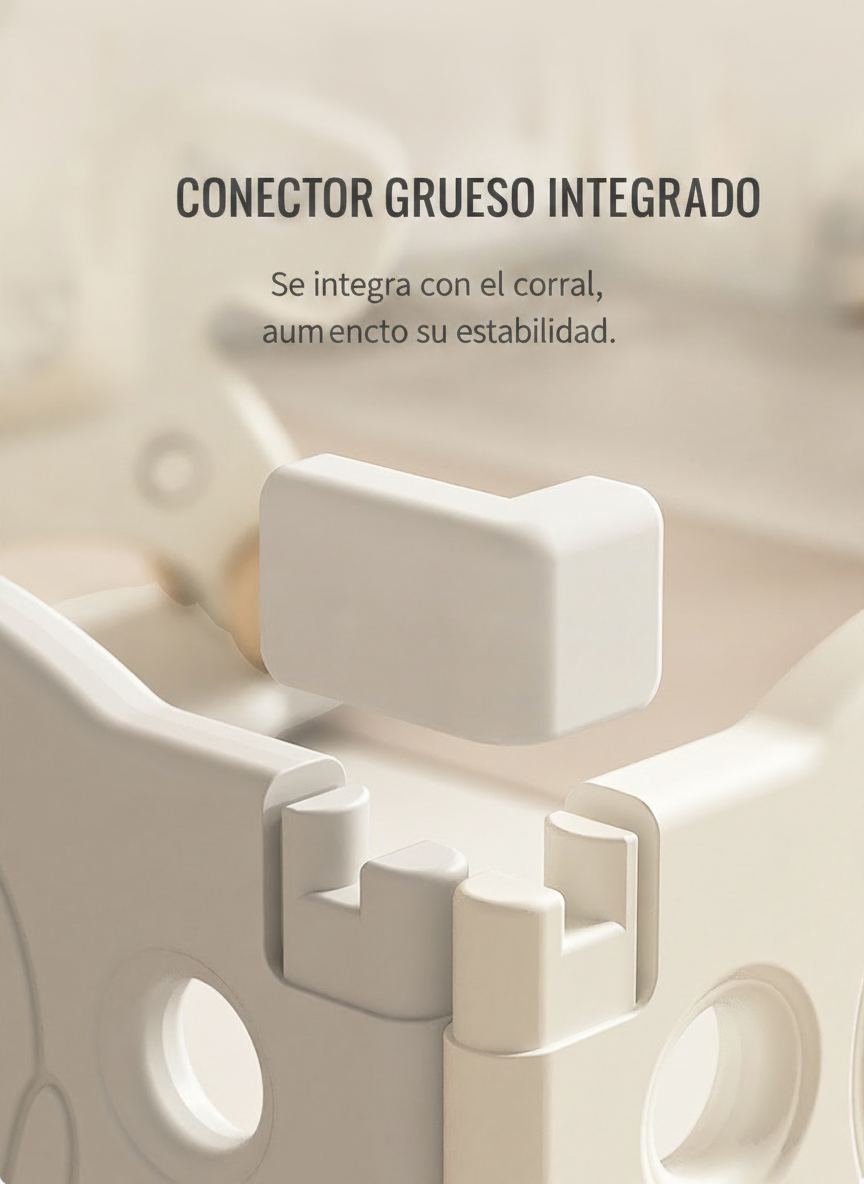 Corral de juego para bebé con accesorios - 13