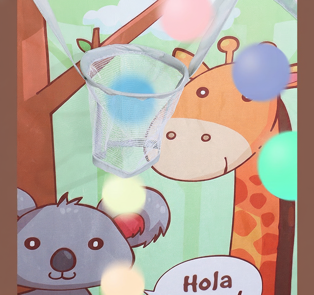 Alberca de pelotas plegable con tienda infantil - 10