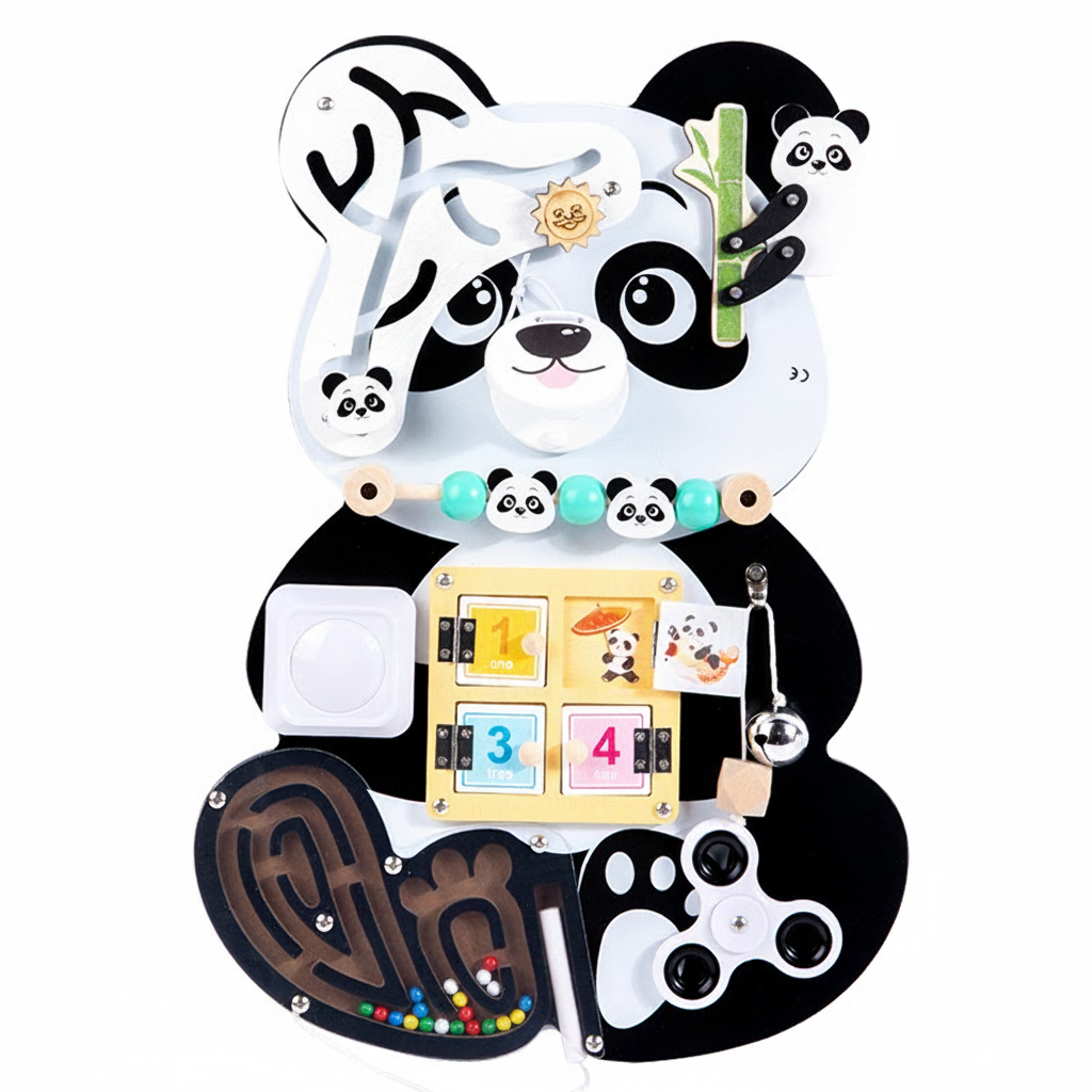 Tablero Montessori de Madera para Niños 4-6 Años - 8