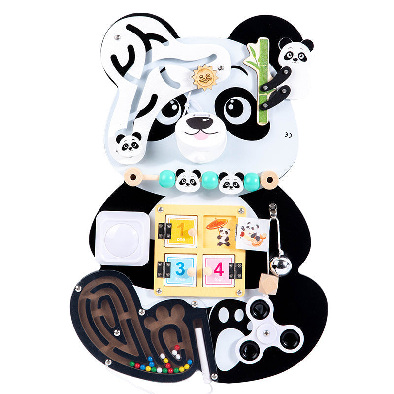 Tablero Montessori de Madera para Niños 4-6 Años