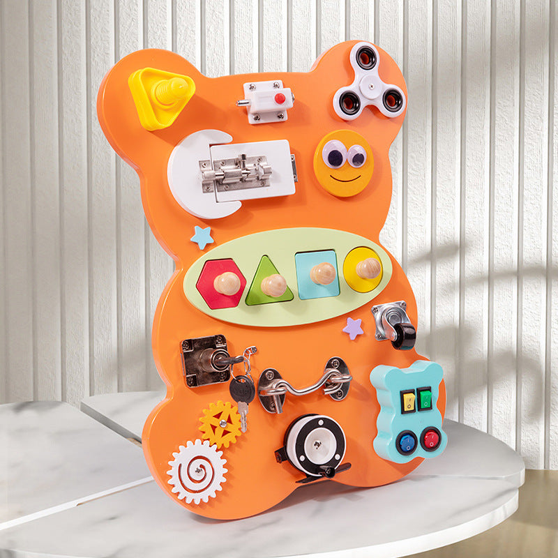 Tablero Montessori de Madera para Niños 4-6 Años
