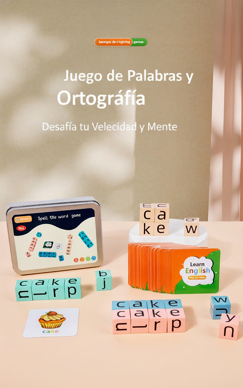 Bloques Montessori para aprender letras y palabras - 14