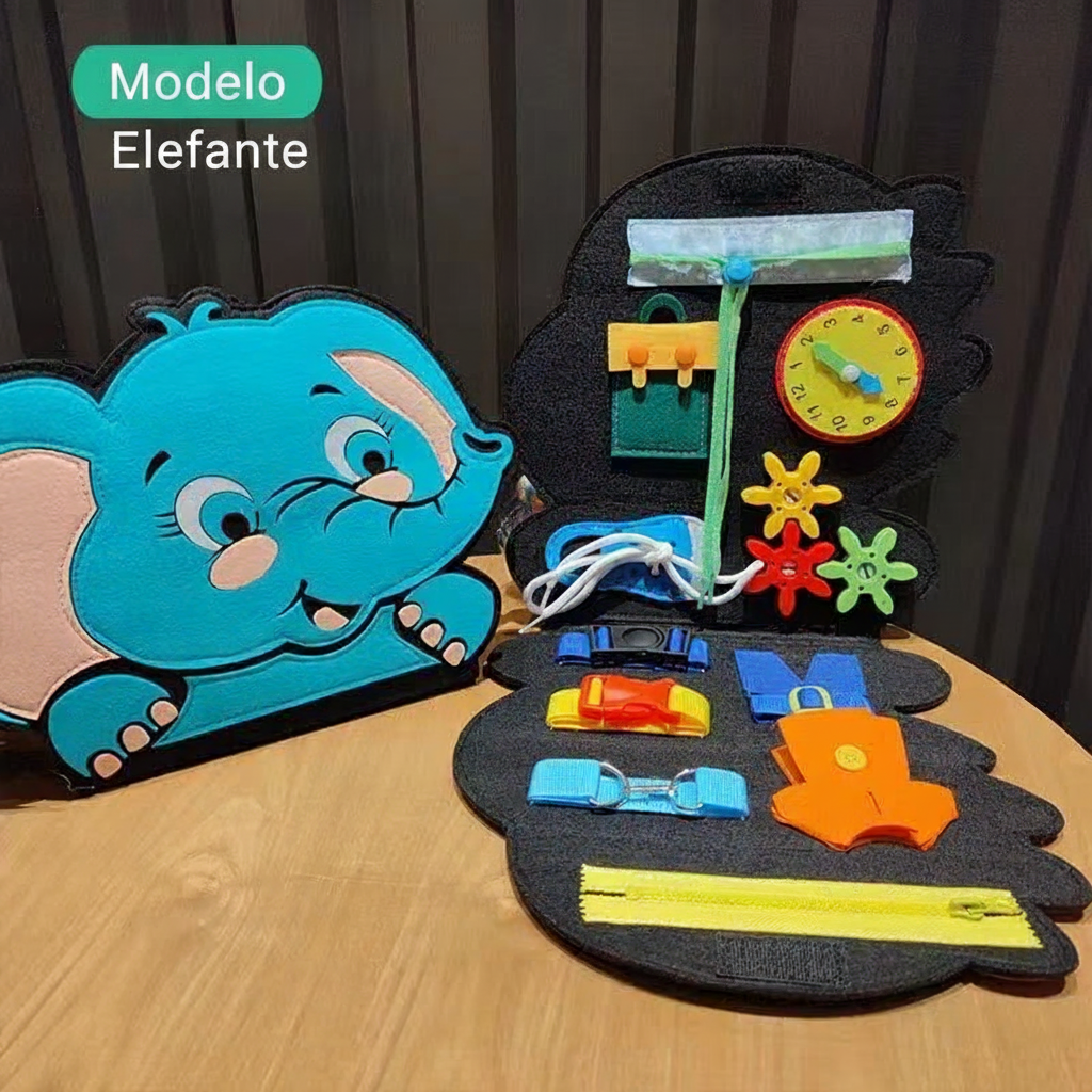 Tablero de Fieltro Montessori para Niños 3-6 Años - 7