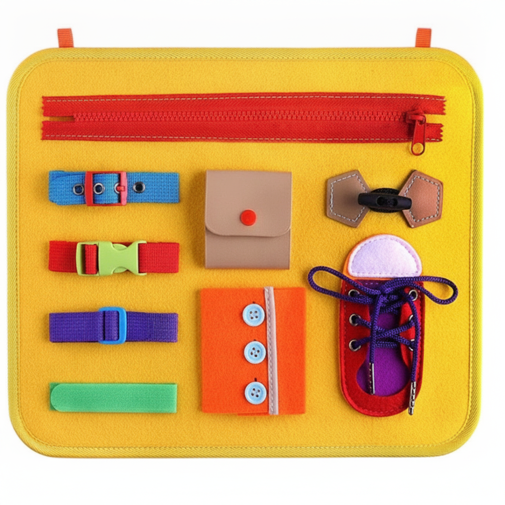 Tablero de Fieltro Montessori para Niños 3-6 Años
