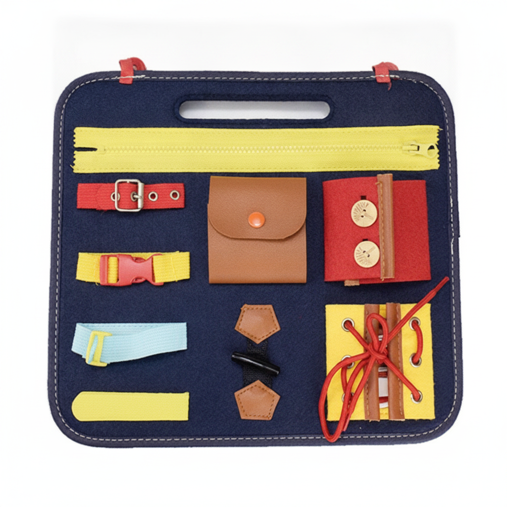 Tablero de Fieltro Montessori para Niños 3-6 Años