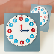 Reloj Montessori de madera para niños 3-6 años - 1