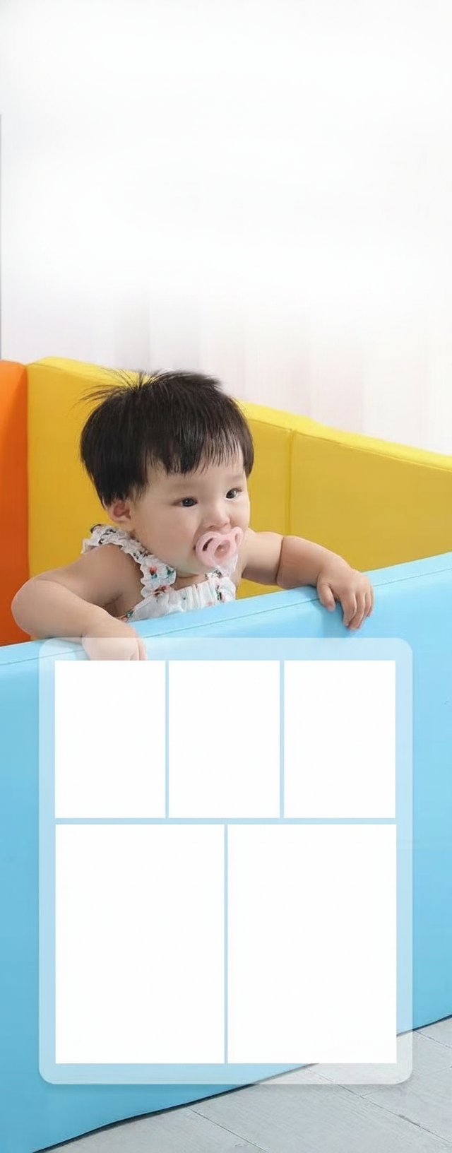 Set Escalera Blanda Infantil para Gatear y Deslizarse - 11