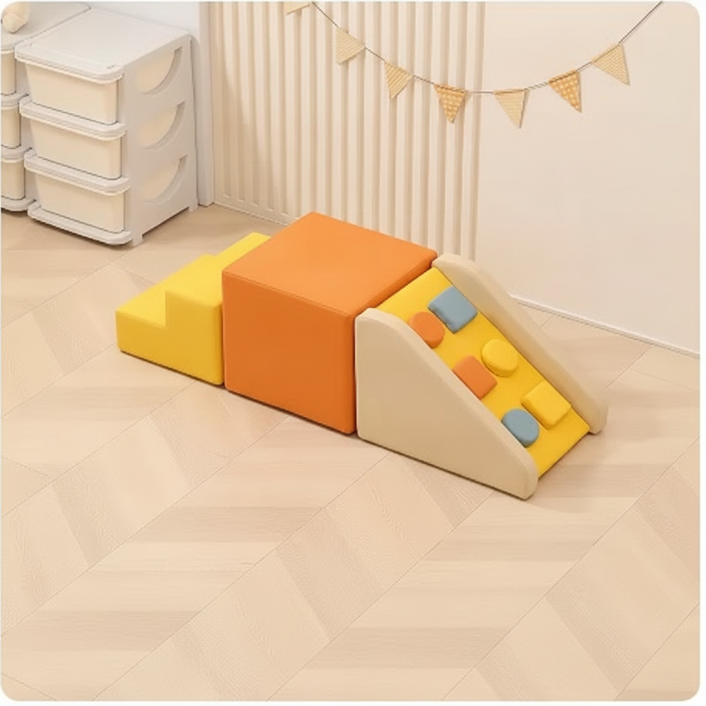 Set Escalera Blanda Infantil para Gatear y Deslizarse - 9