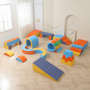 Set de Juego Sensorial Suave para Niños – Colchonetas y Módulos de Gateo - 1