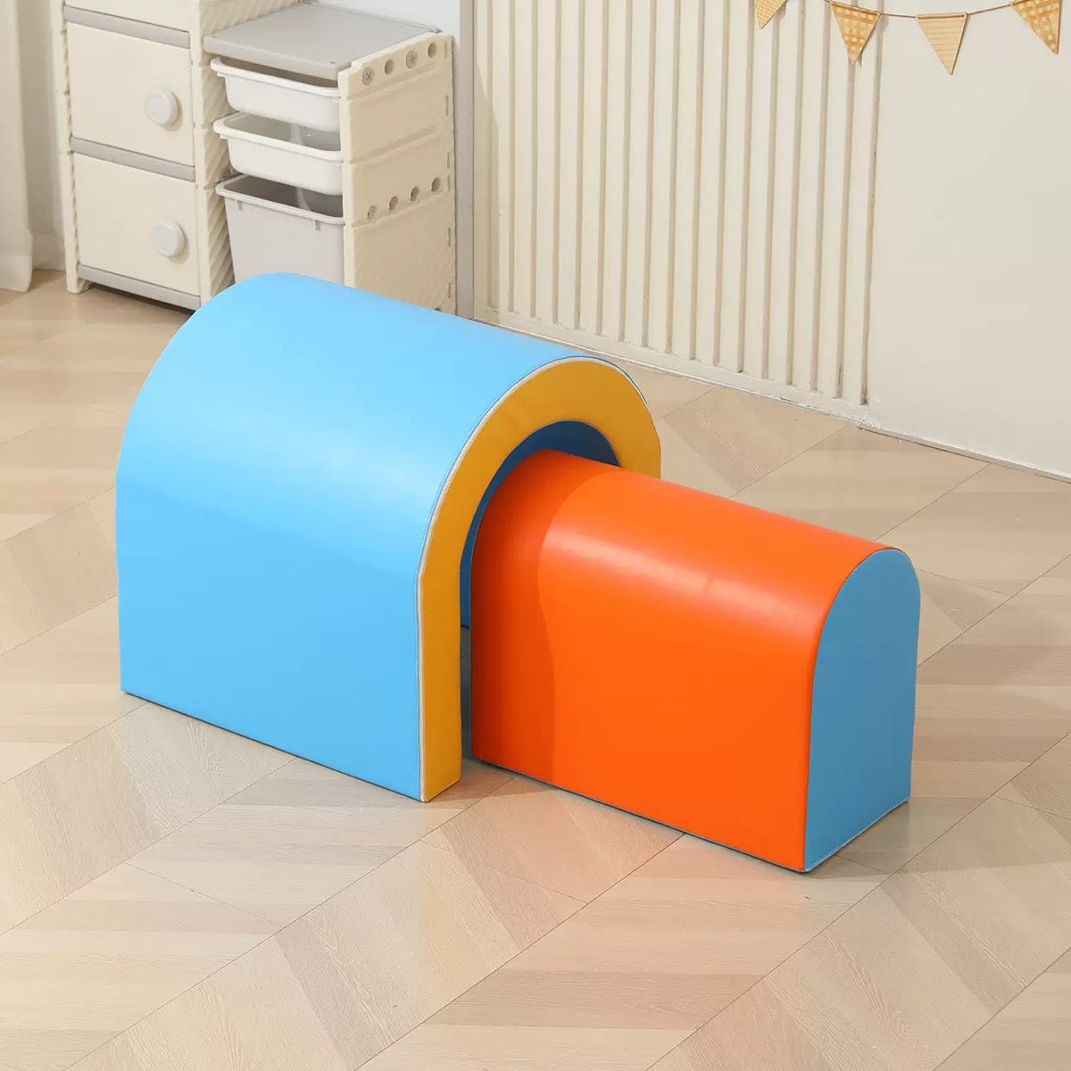 Set de Juego Sensorial Suave para Niños – Colchonetas y Módulos de Gateo