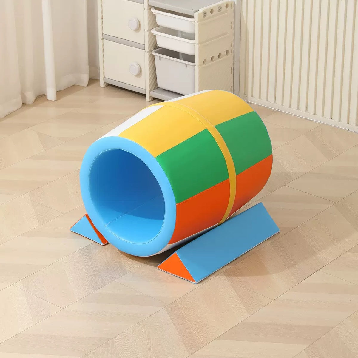 Set de Juego Sensorial Suave para Niños – Colchonetas y Módulos de Gateo