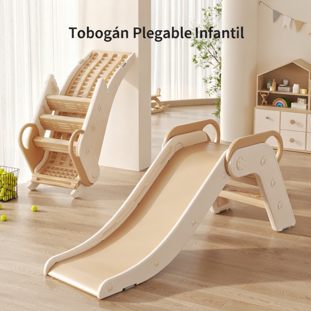 Resbaladilla infantil plegable multifunción para casa - 1