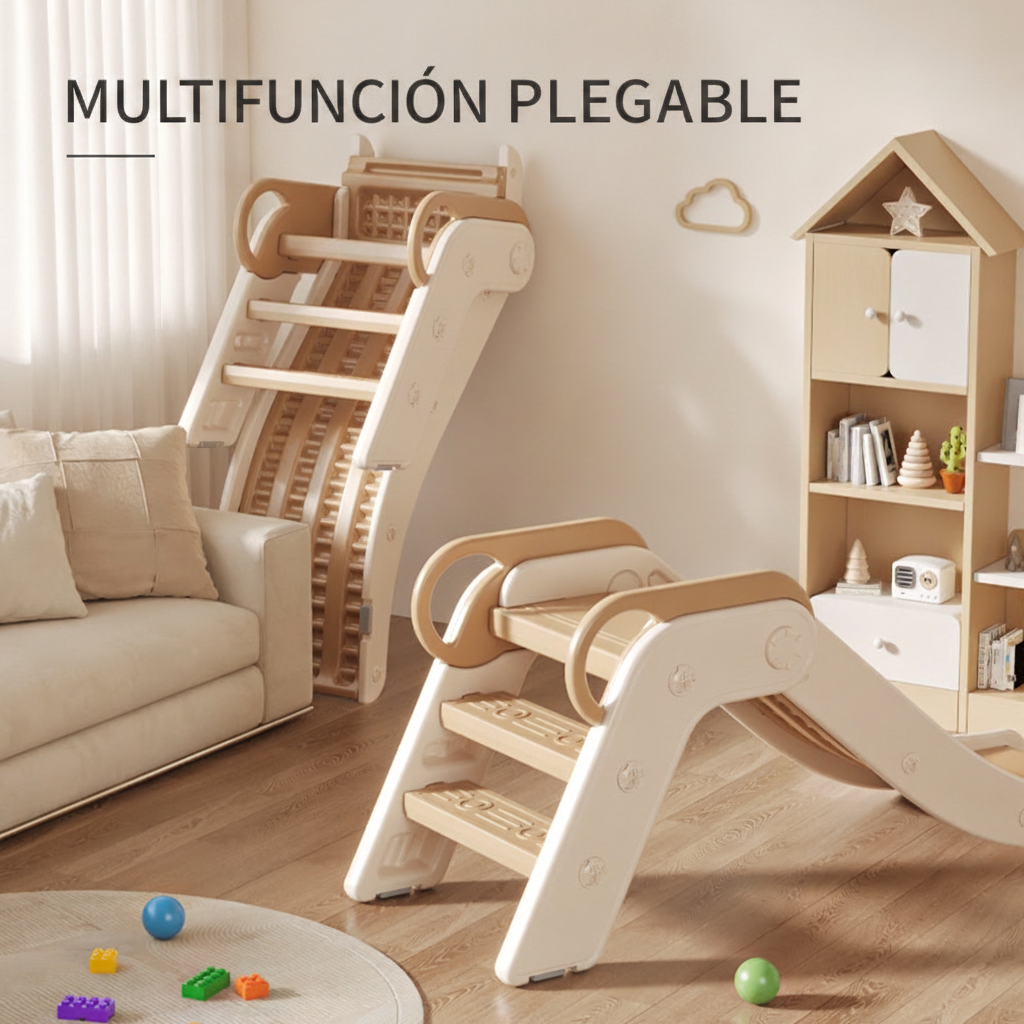 Resbaladilla infantil plegable multifunción para casa - 2