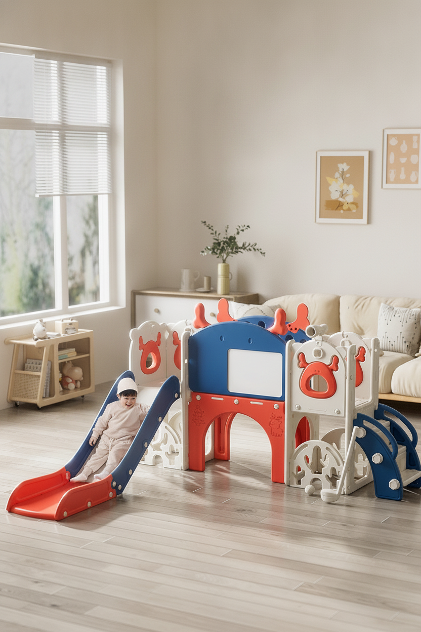 Resbaladero Infantil Multifuncional para Uso en Casa - 11