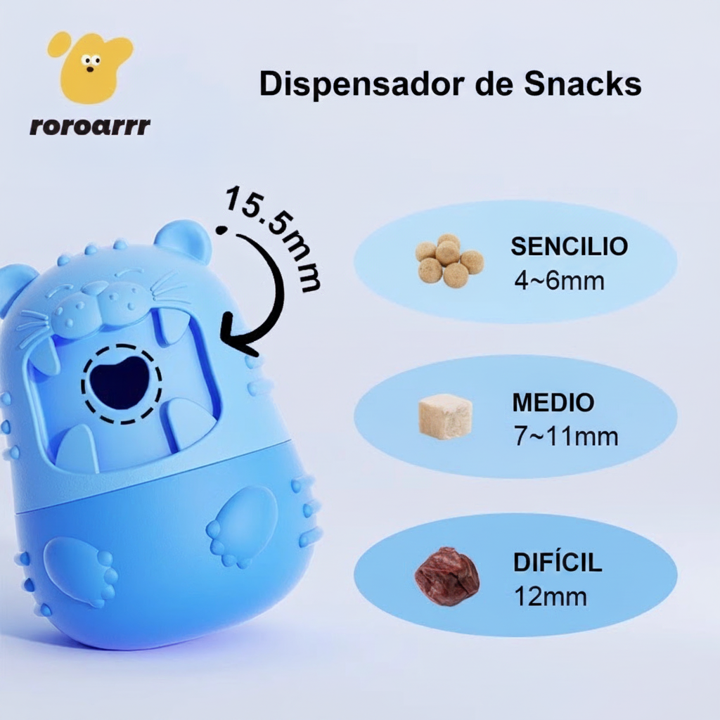 Pelota dispensadora de premios para perros y gatos - 2