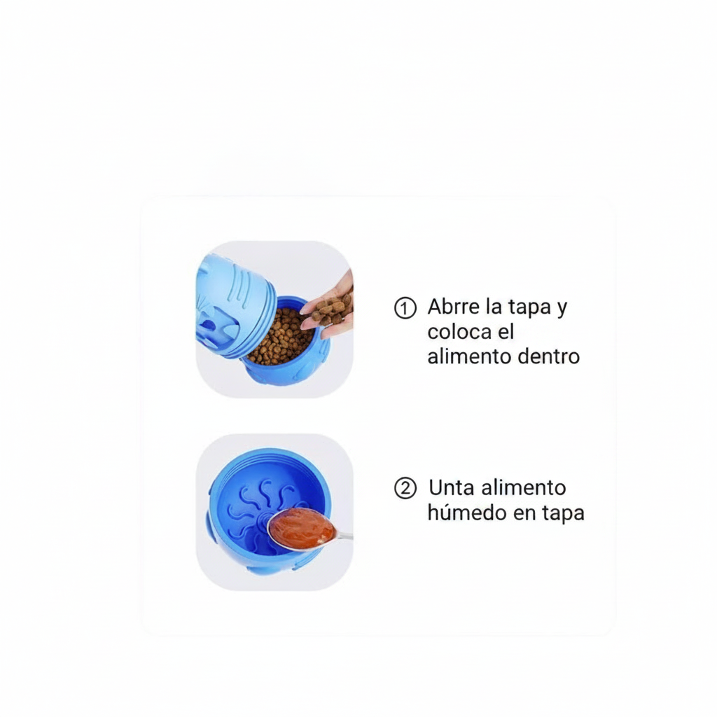 Pelota dispensadora de premios para perros y gatos - 4