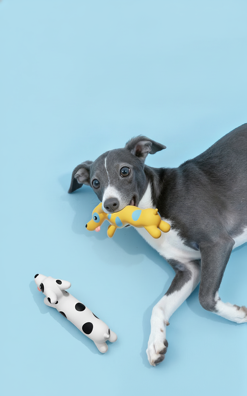 Juguete de Látex para Perros Medianos y Grandes - 12
