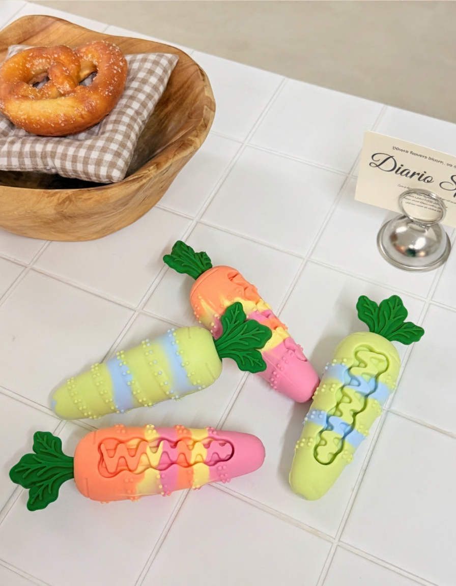 Juguete dispensador de snacks para perro en silicona - 10