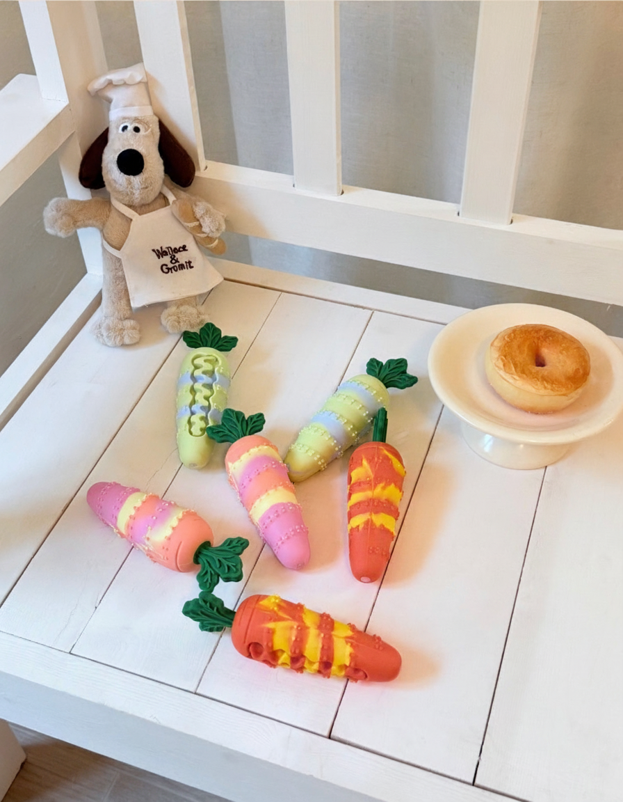 Juguete dispensador de snacks para perro en silicona - 11