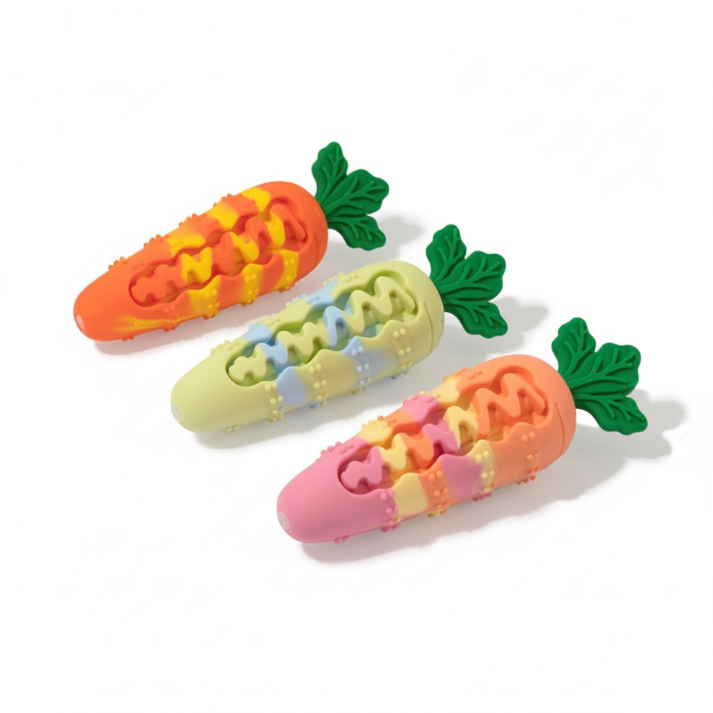 Juguete dispensador de snacks para perro en silicona - 4