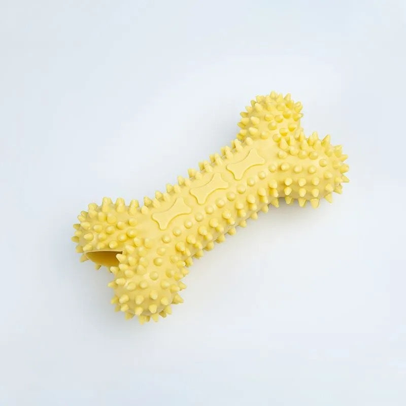 Juguete Dental para Perro Hueso TPR con Púas 12×6 cm