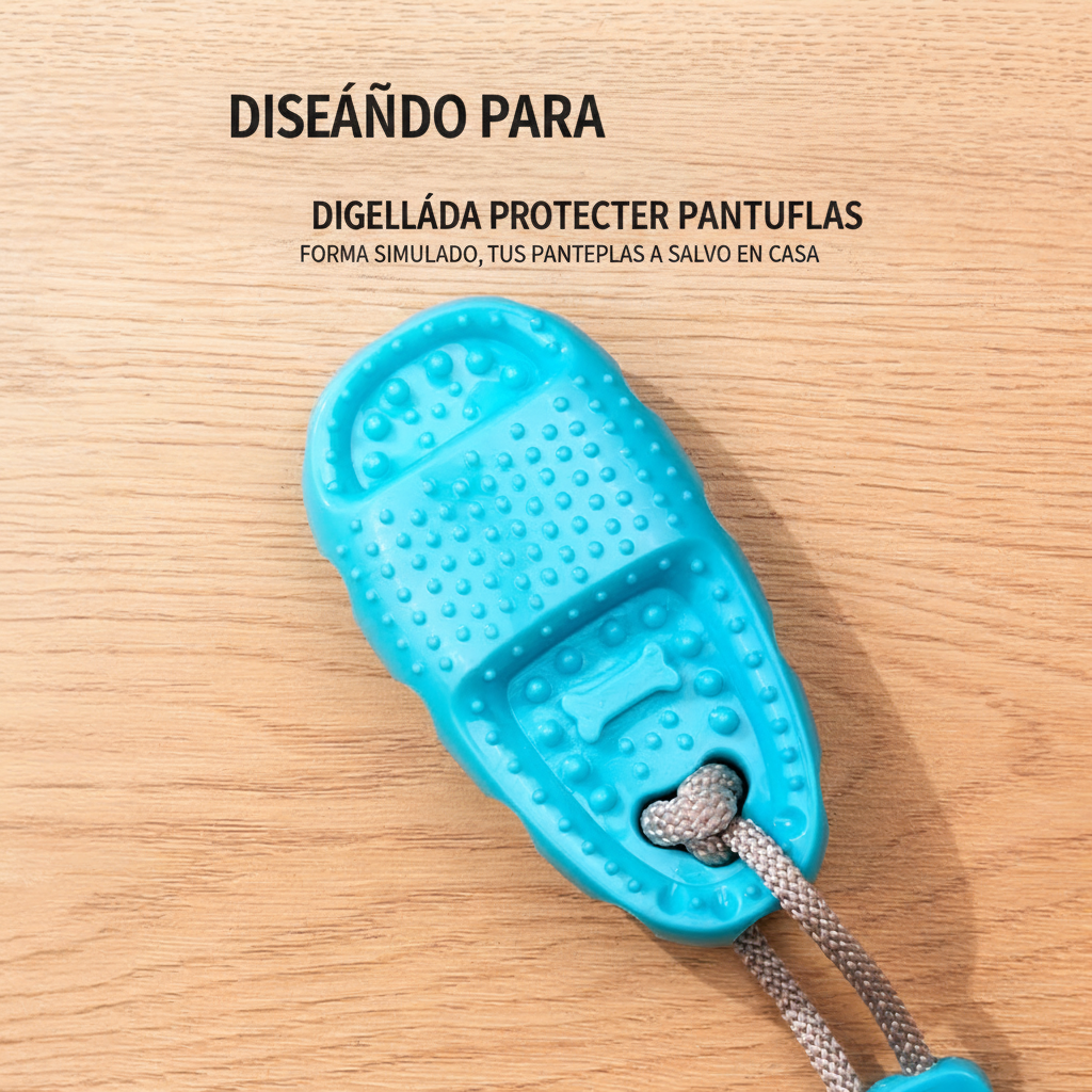 Juguete Morderor para Perros con Ventosa TPR Antidesgaste - 2