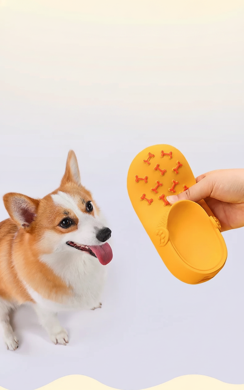 Juguete Pantufla Sonora para Perros – Látex Mordible - 9