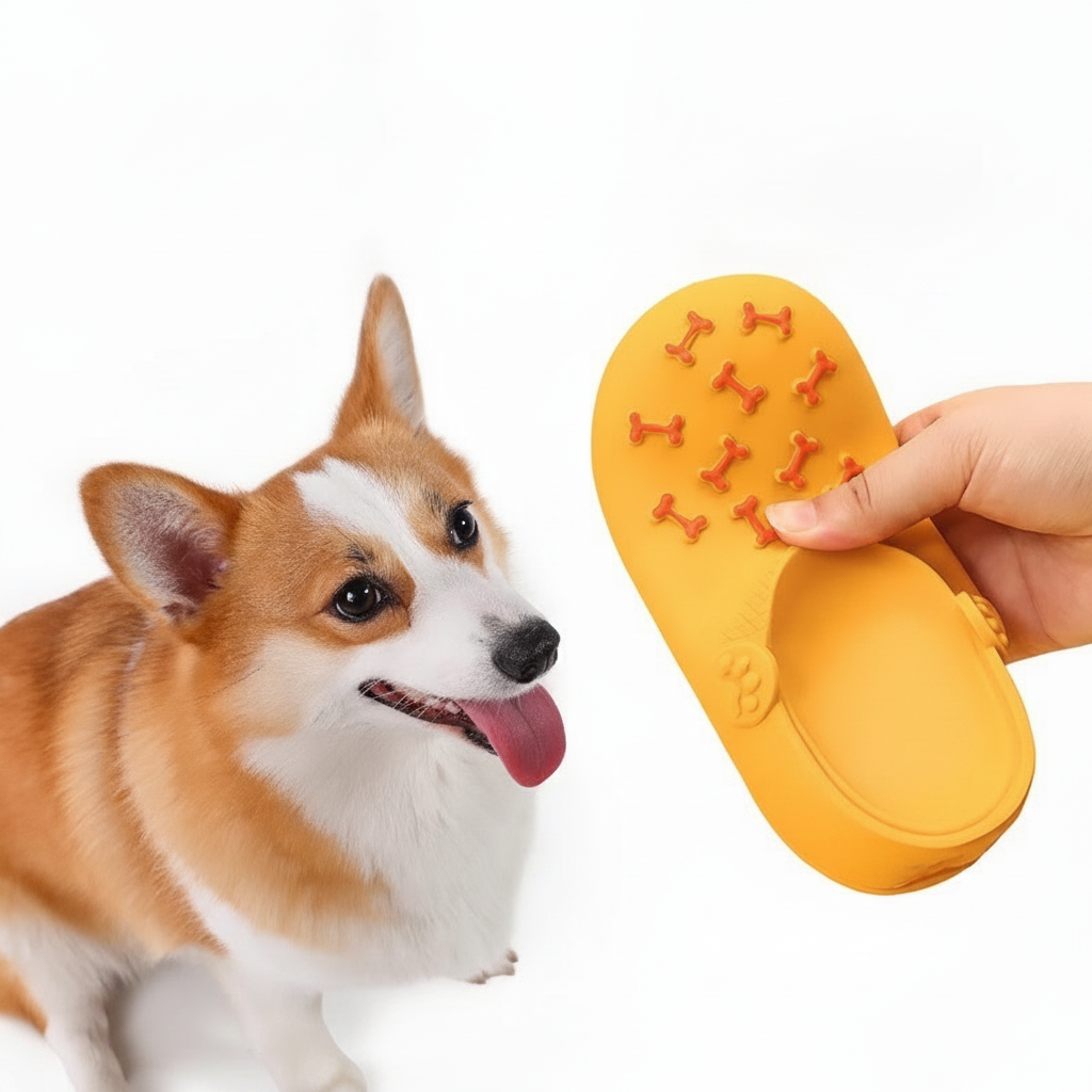 Juguete Pantufla Sonora para Perros – Látex Mordible - 3