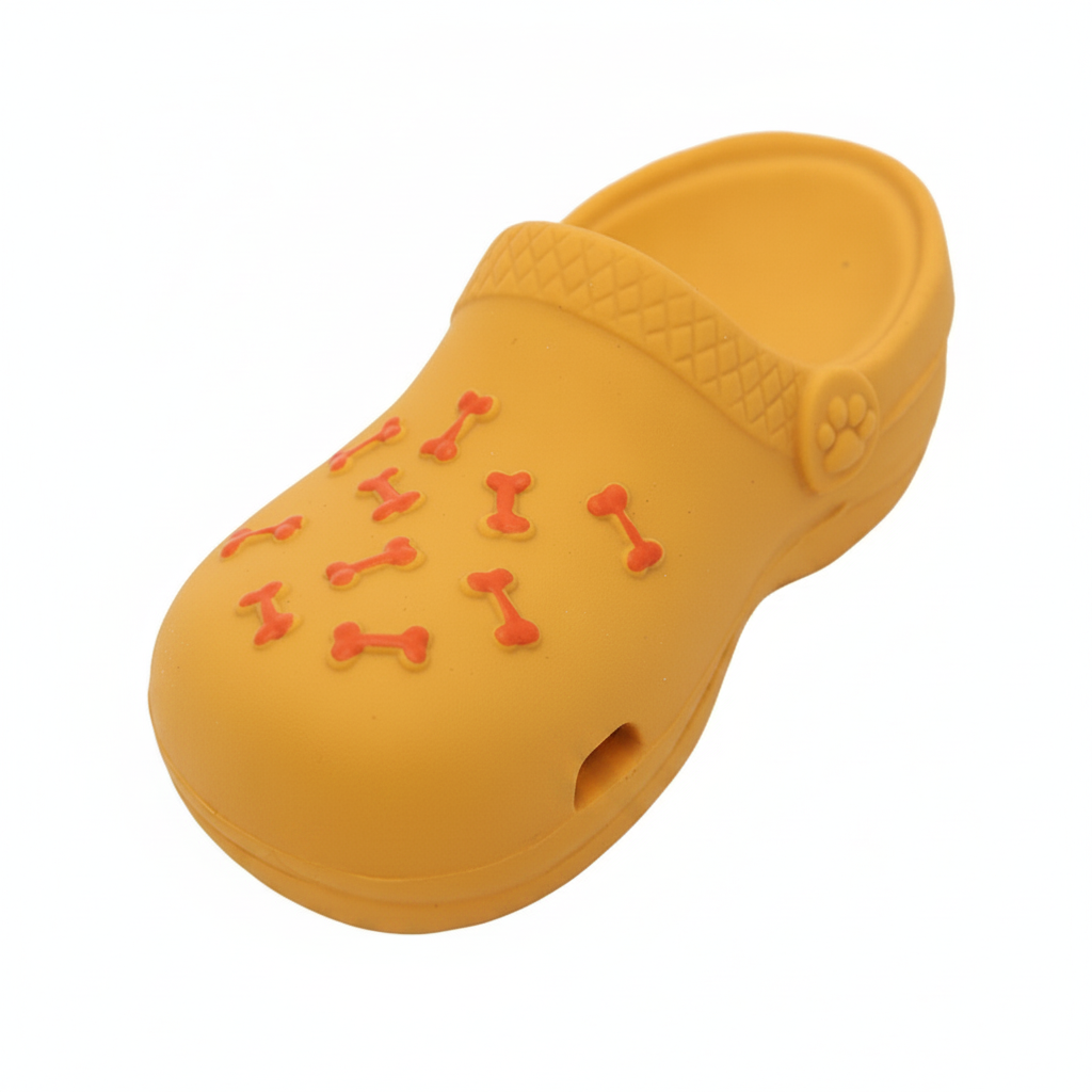Juguete Pantufla Sonora para Perros – Látex Mordible - 5