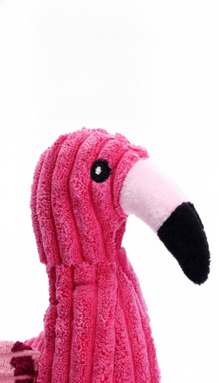 Juguete Flamingo de Peluche con Sonido para Perros - 8