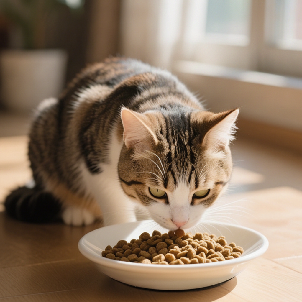Tazón cerámico para gato con base antiderrapante inclinado - 3