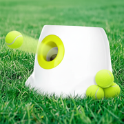 Lanzador automático de pelotas para perros + tenis - 1