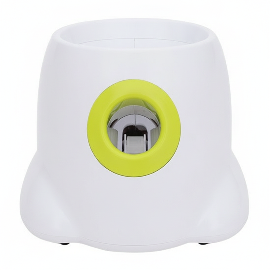 Lanzador automático de pelotas para perros + tenis - 3