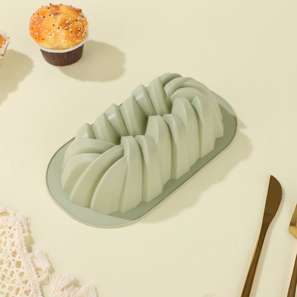 Molde de silicón para pan y pastel fácil desmolde - 12