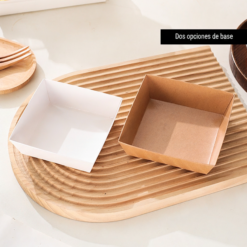 Cajas desechables para pastel y repostería a granel - 3