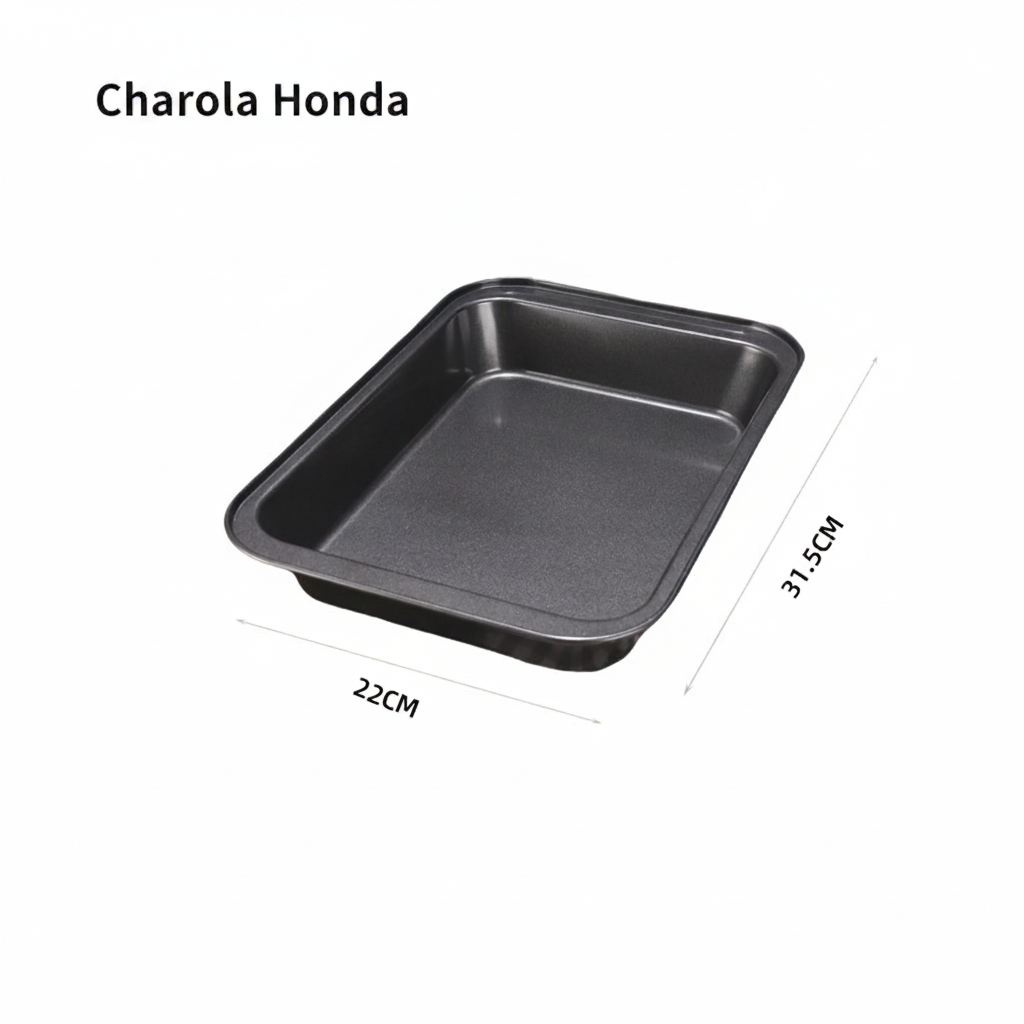 Charola Antiadherente de Carbono para Horno Rectangular - 6