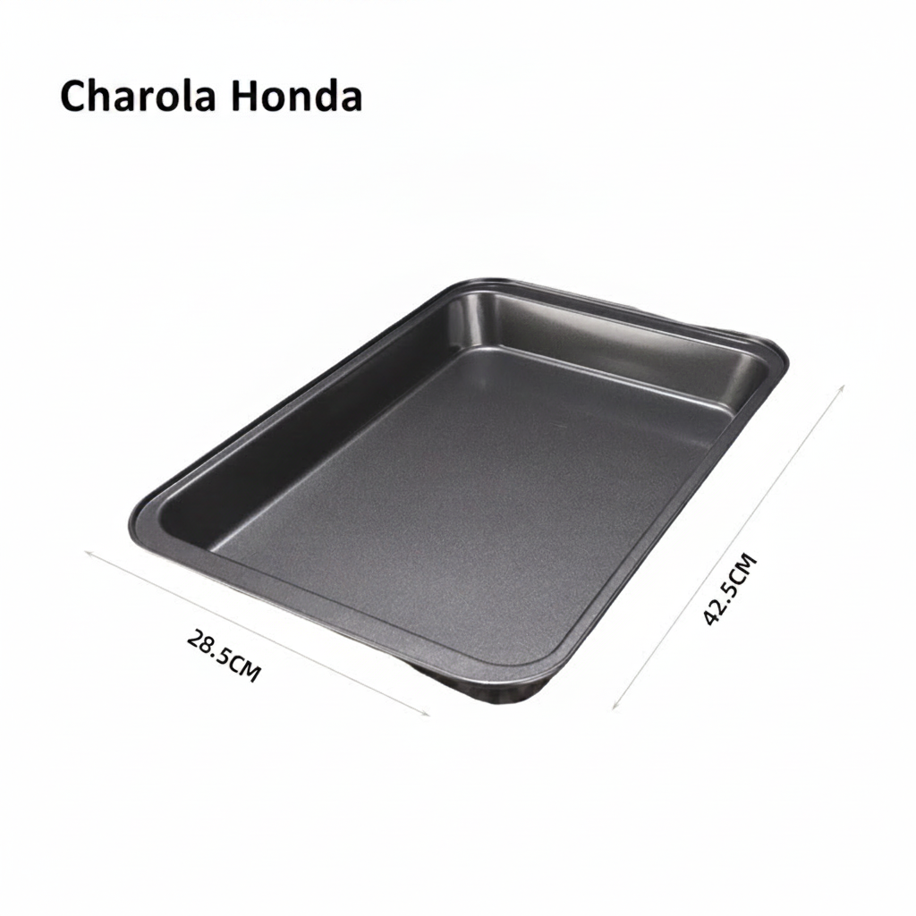Charola Antiadherente de Carbono para Horno Rectangular - 7