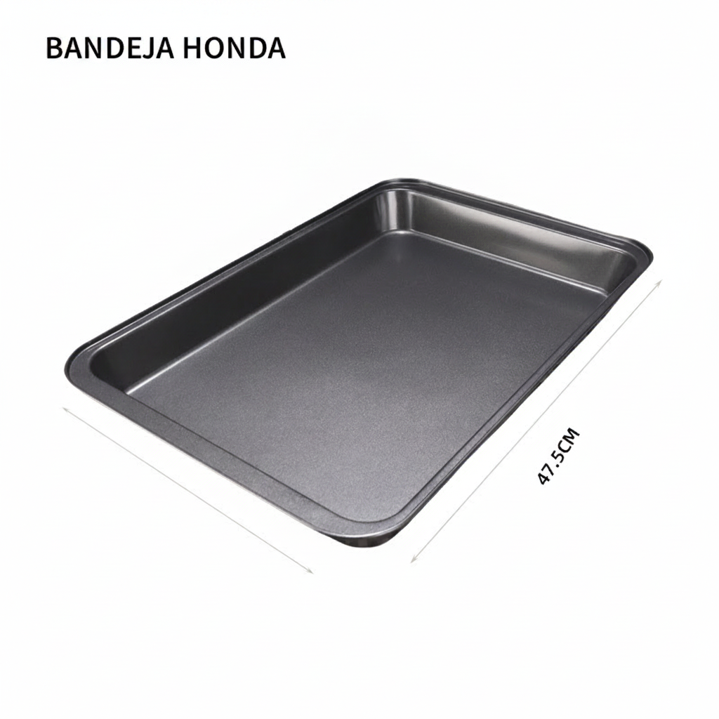 Charola Antiadherente de Carbono para Horno Rectangular