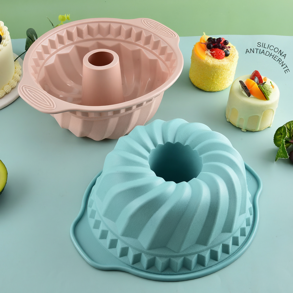 Molde de silicona para pastel y repostería antiadherente - 4