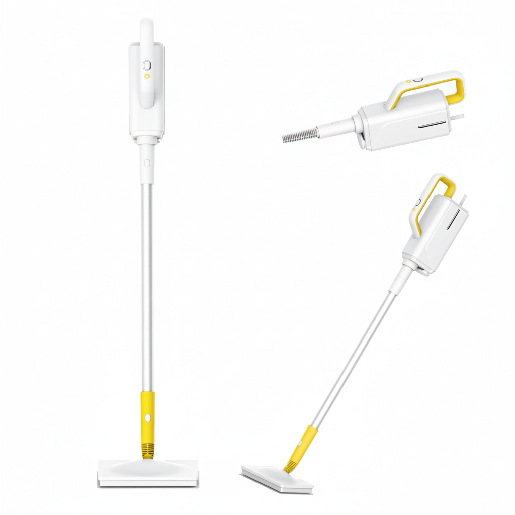 Trapeador de Vapor Multifuncional Antibacterial 1400W - 3