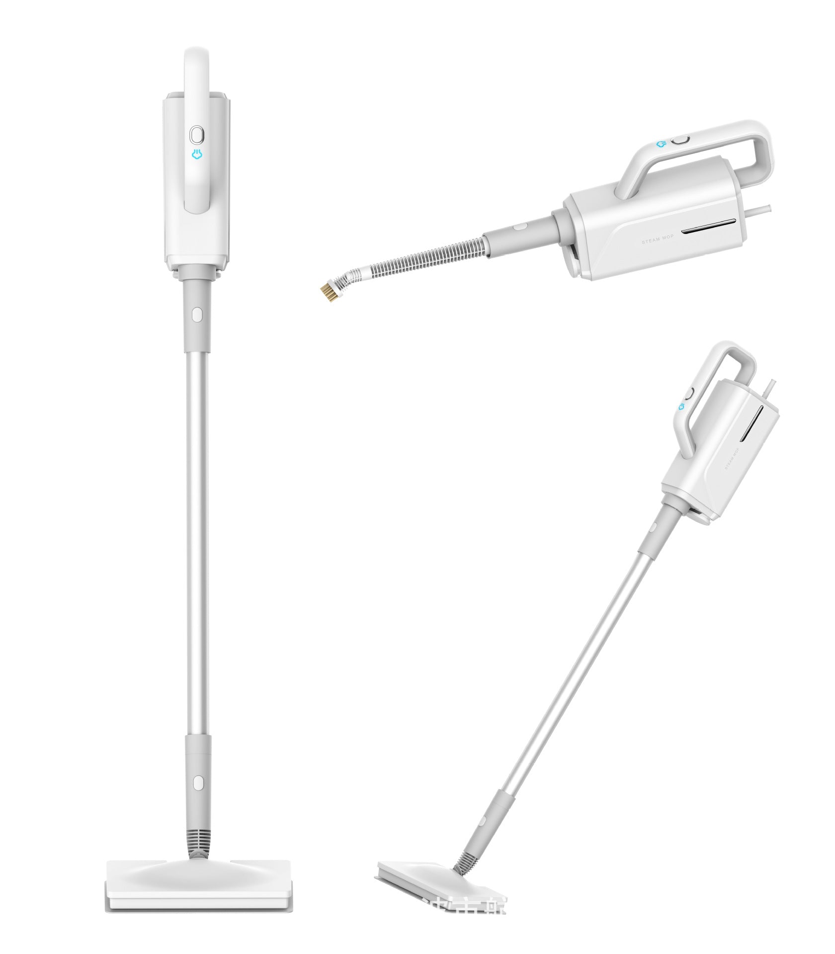 Trapeador de Vapor Multifuncional Antibacterial 1400W