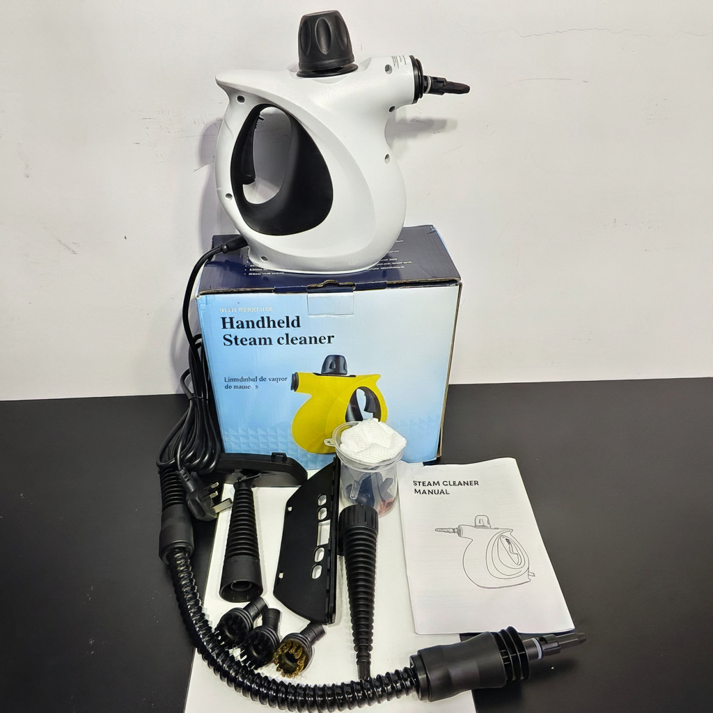 Limpiadora de Vapor Portátil para Hogar y Auto - 10
