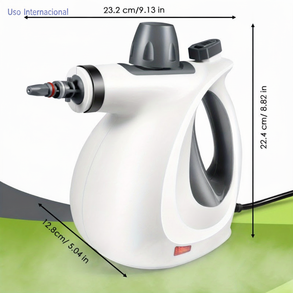 Limpiadora de Vapor Portátil para Hogar y Auto - 3