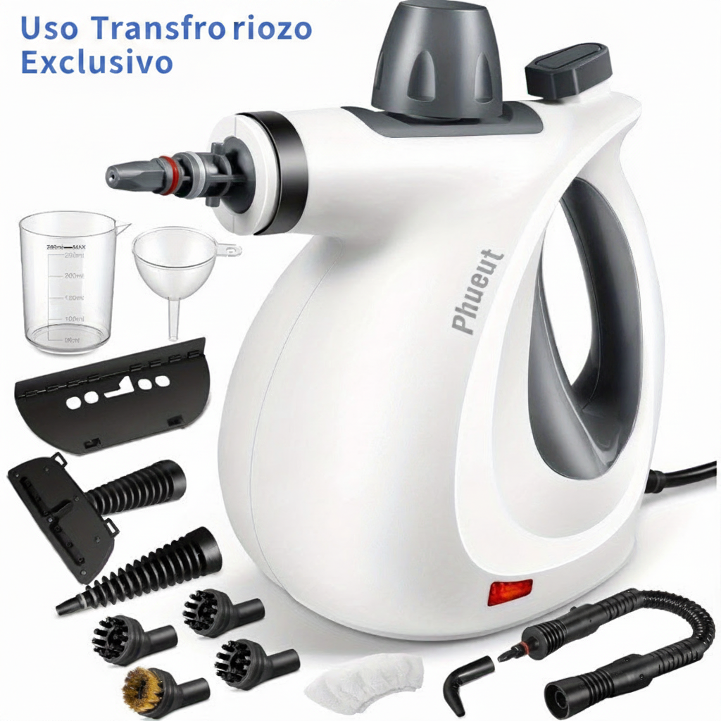 Limpiadora de Vapor Portátil para Hogar y Auto - 4