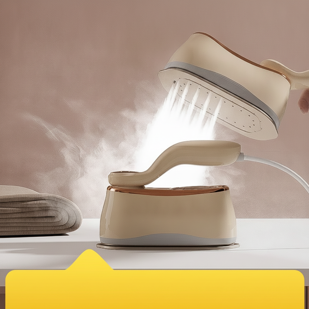Vaporizador de ropa portátil con suela cerámica 1100W - 1