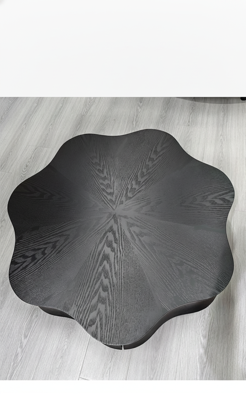 Mesa de Centro Minimalista Diseño Flor de Loto 110 cm - 8