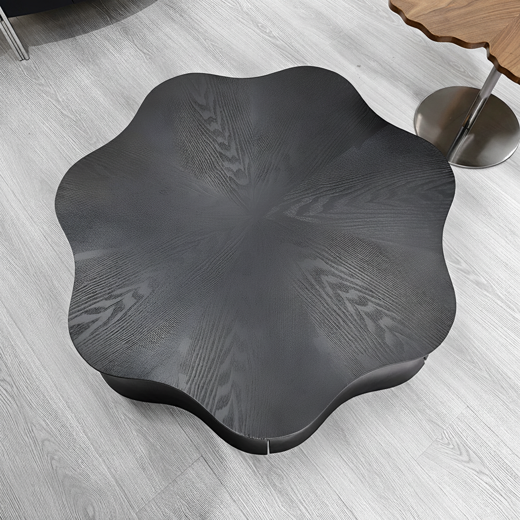 Mesa de Centro Minimalista Diseño Flor de Loto 110 cm - 4