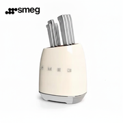 Set de Cuchillos SMEG 7 piezas con Soporte Retro - 1