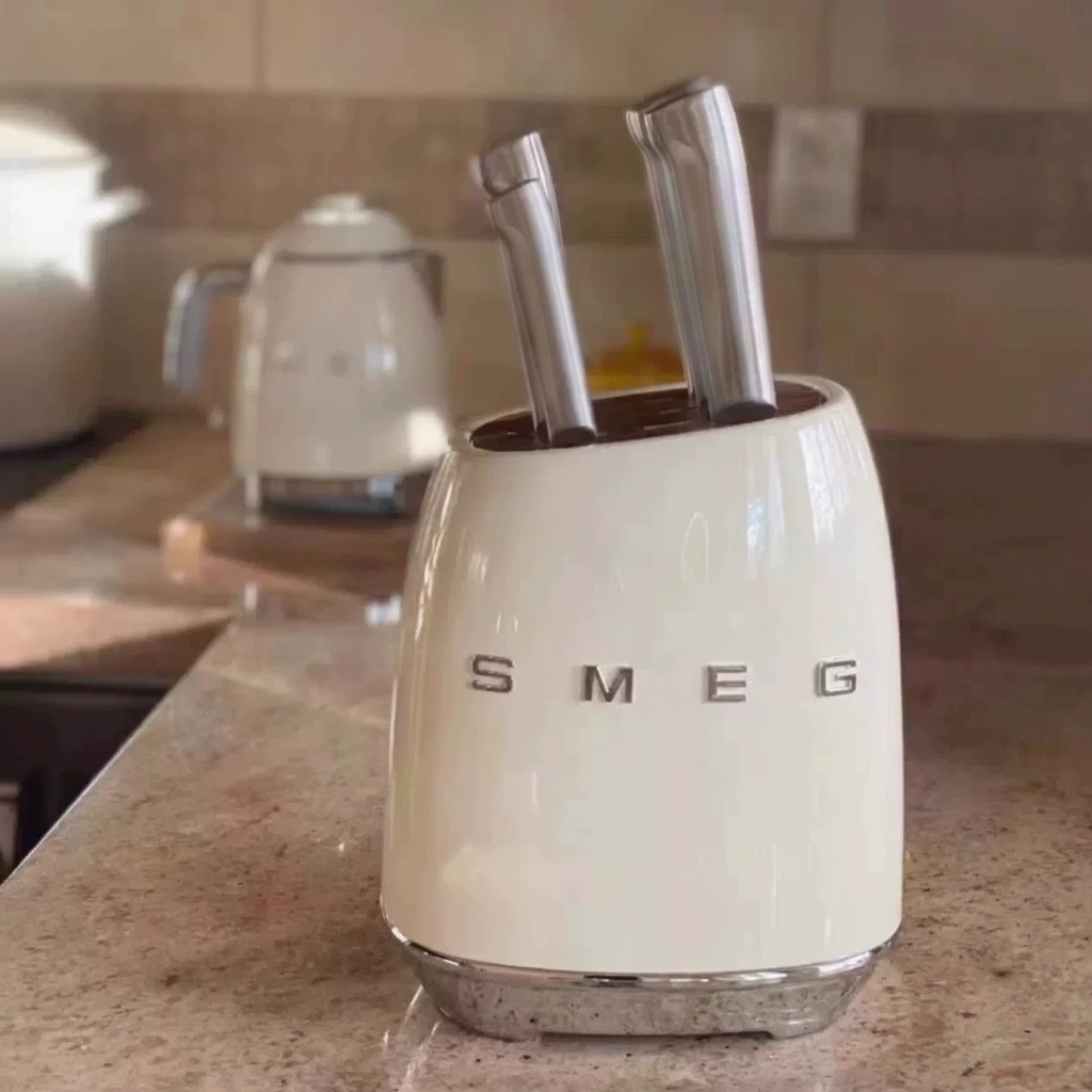 Set de Cuchillos SMEG 7 piezas con Soporte Retro - 6