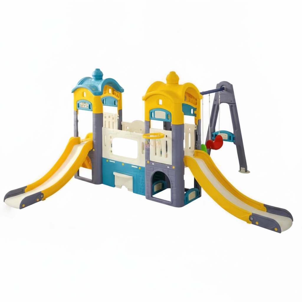Resbaladero Castillo Infantil Multifuncional para Casa - 4